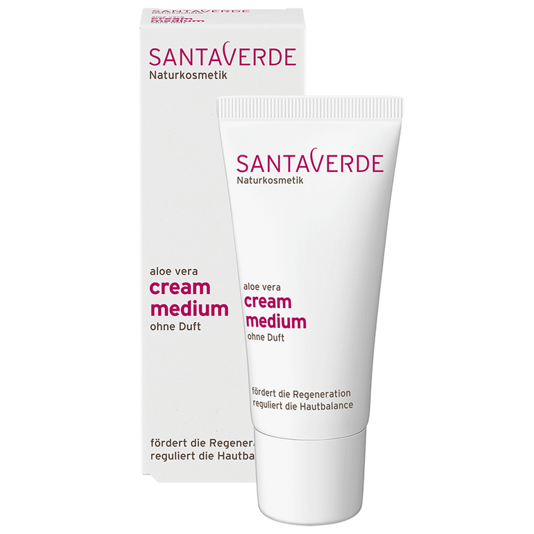 Aloe Vera Gesichtscreme Cream Medium ohne Duft